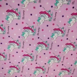 پارچه ملحفه کودک طرح فیلی عرض 2 متر کد 03