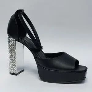 کفش مجلسی زنانه پاشنه نگین دار