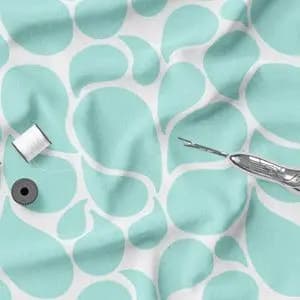 پارچه ملحفه مدل مخمل طرح قطره کد 5011296