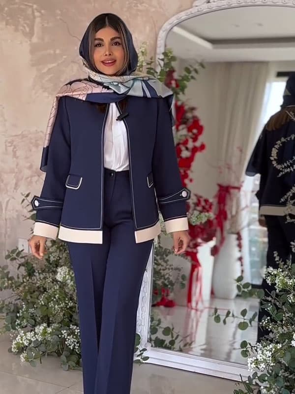 کت و شلوار زنانه مدل آرام