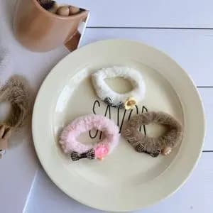 کش مو پولیشی پیکسل دار دخترانه و زنانه یک عددی