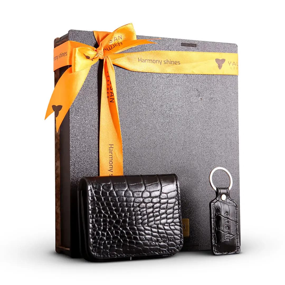 ست هديه چرم یلسان مدل آيدن کد 110-NHL-GC