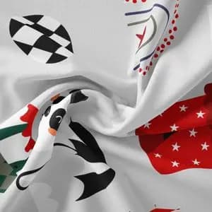 پارچه ملحفه مدل مخمل طرح نمایش 5011638