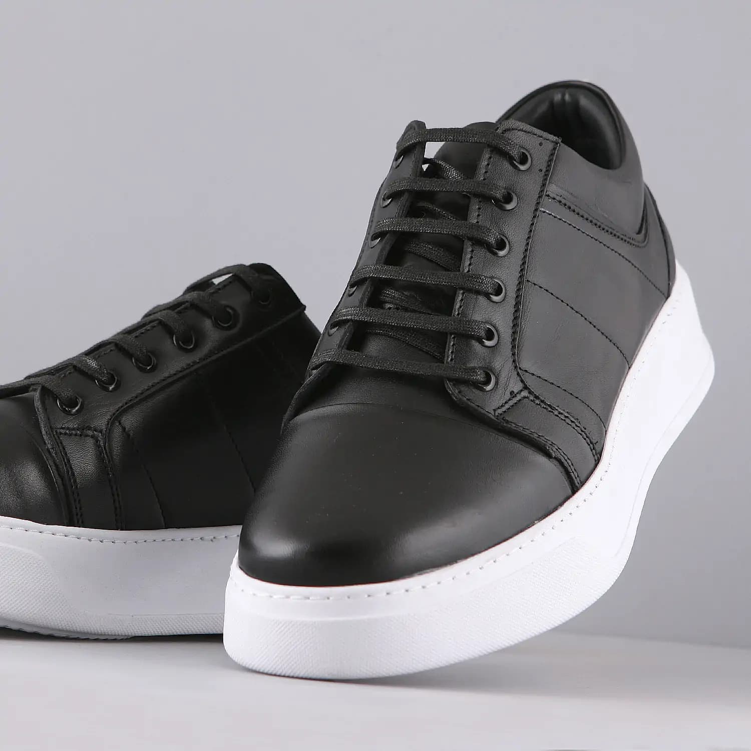 کفش روزمره مردانه چرم یلسان مدل شوان کد 540-GN