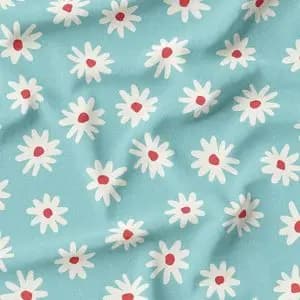 پارچه لباسی پارچه الف مدل کرپ بوگاتی طرح شاخ و برگ کد 4011427