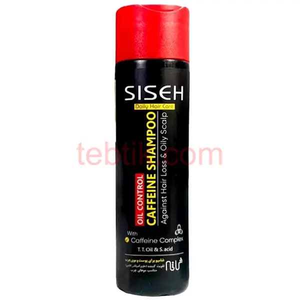 شامپو کافئین کنترل کننده چربی روزانه ثی ثه Siseh Daily Oil Control Caffeine Shampo