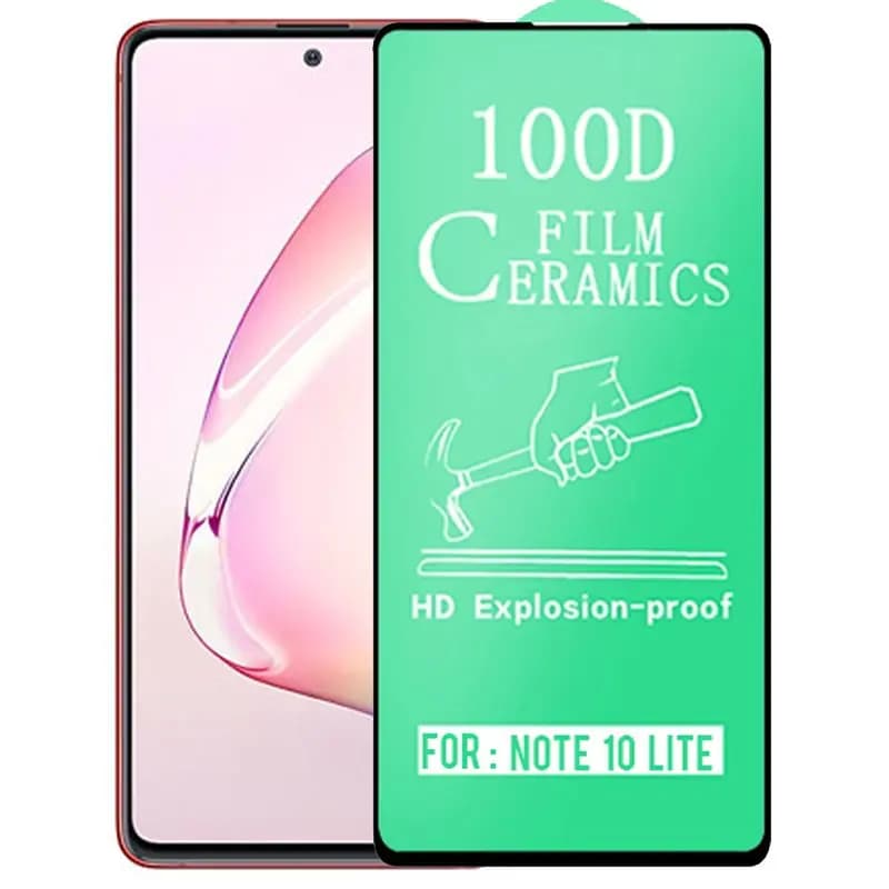 برچسب سرامیکی Samsung Galaxy Note 10 Lite نانو سرامیک تمام صفحه و تمام چسب