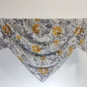 روسری زنانه نخی قواره 140 کد 02