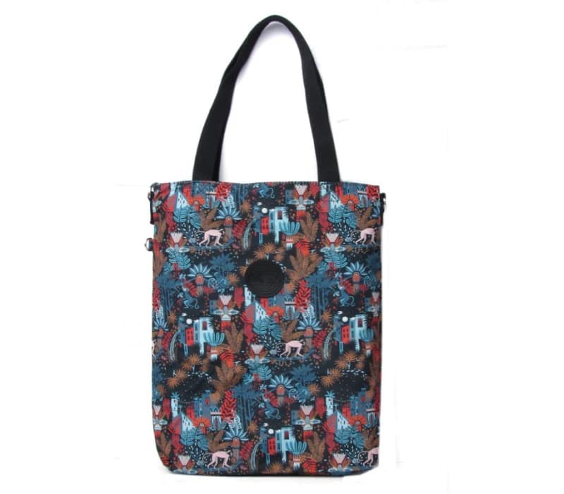 کیف زنانه تیگوت مشکی طرح جنگل Tegaote 918-58