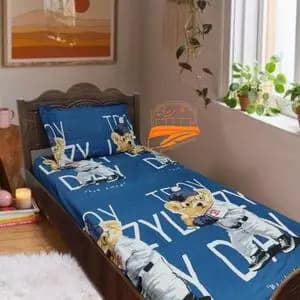 روتختی نیم ست یک نفره طرح تدی ورزشکار