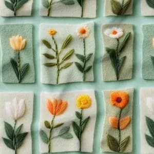 پارچه مخمل روتختی یک نفره پارچه باما طرح سه بعدی گل مدرن کد 5014205