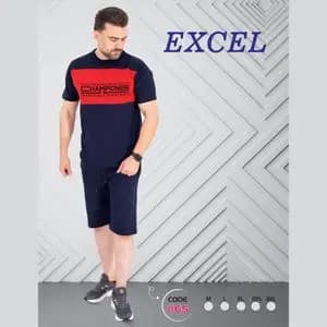 ست تیشرت شلوارک مردانه اکسل 1165