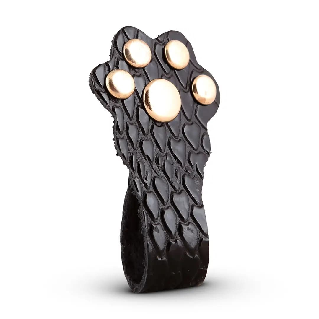 نگهدارنده هندزفری چرم یلسان مدل گربه کد 040-MRV