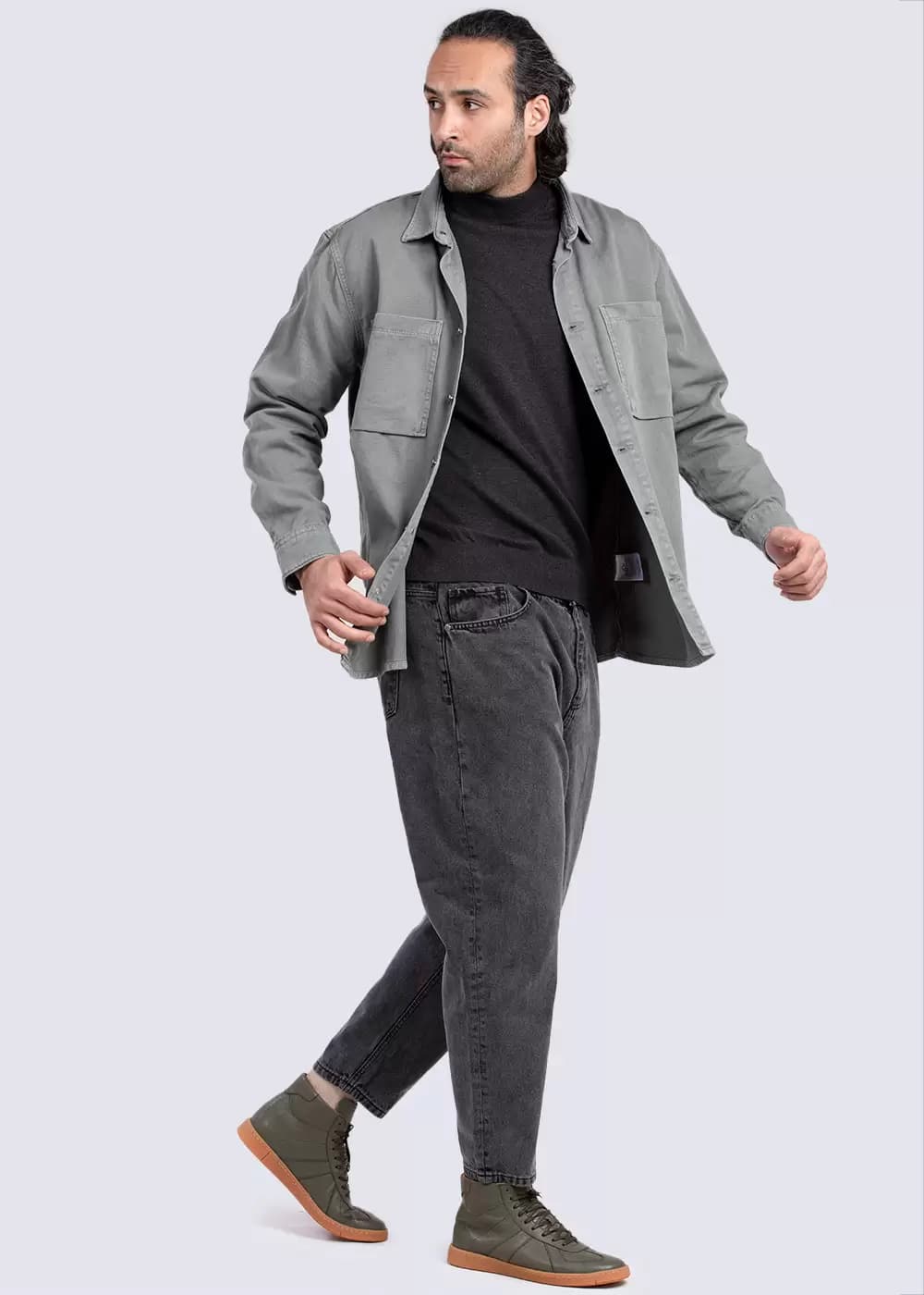 پیراهن کتان مردانه مدل 537