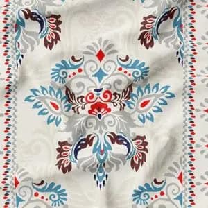 پارچه ملحفه مدل مخمل طرح هنر ایرانی کد 5012718