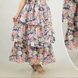 دامن پله ای کد 694