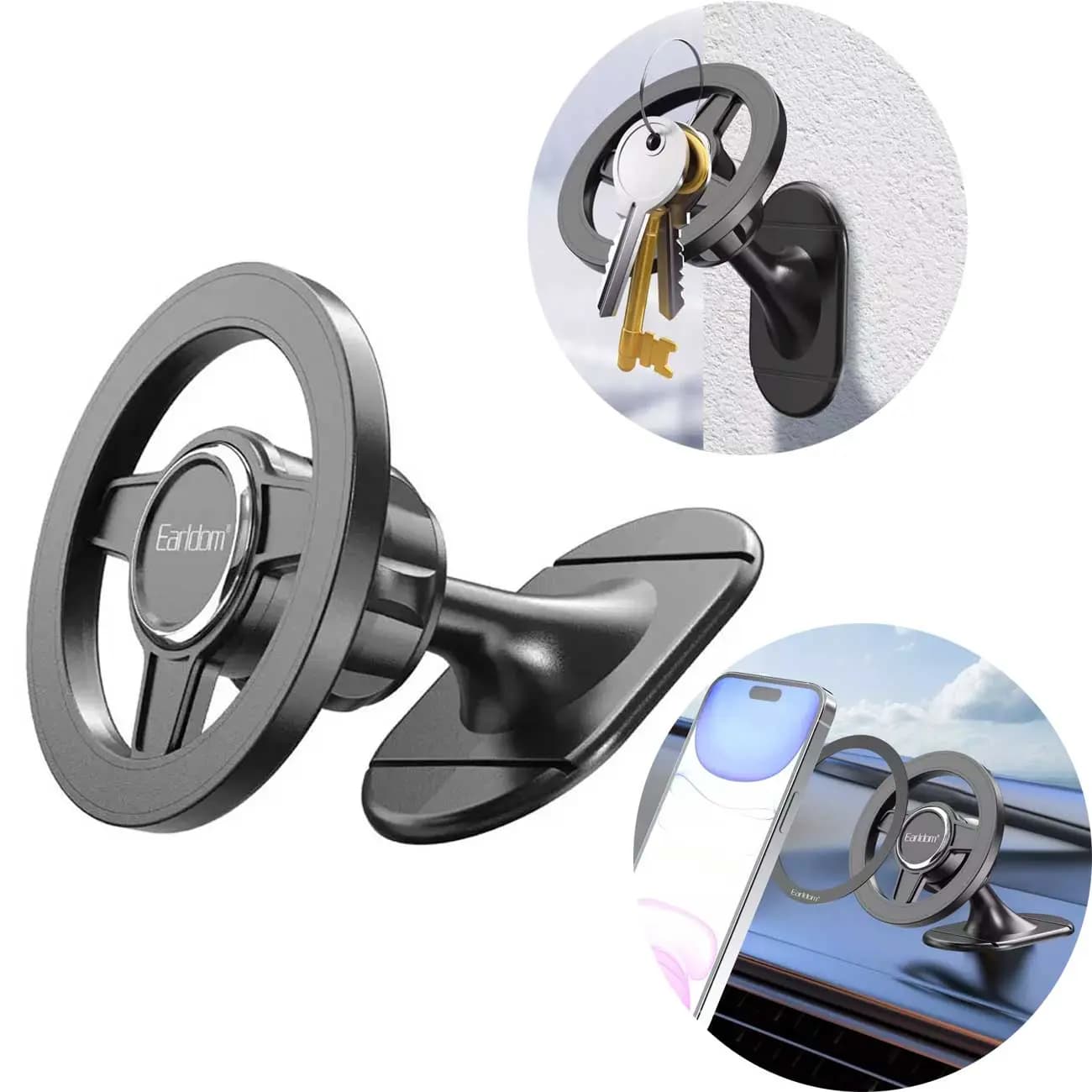 هولدر موبایل مگنتی داخل خودرو چندمنظوره ارلدام ET-EH252