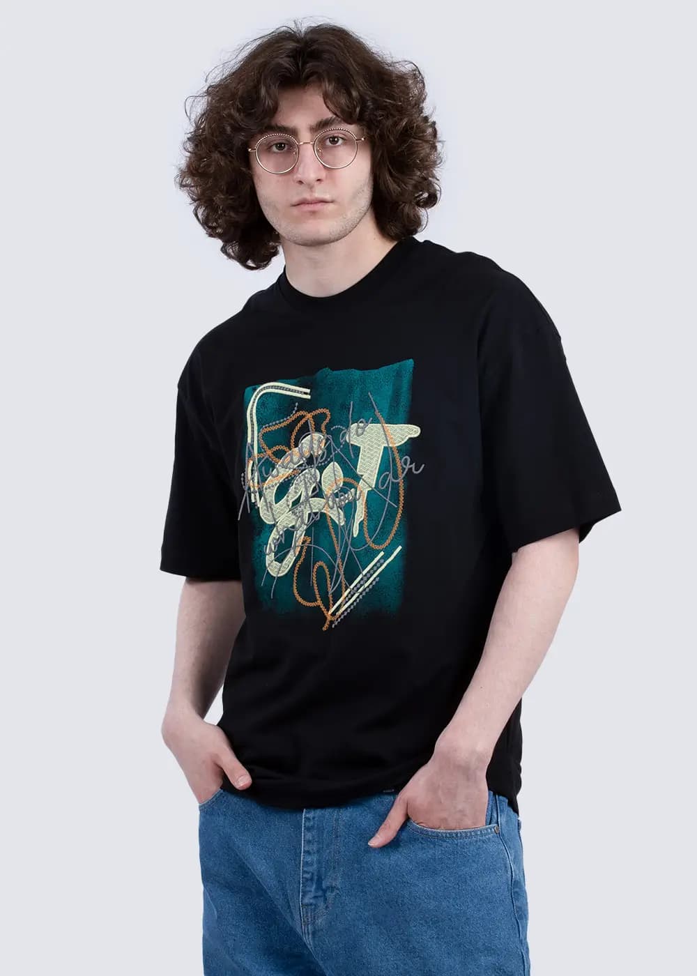 تیشرت گلدوزی مردانه کد264