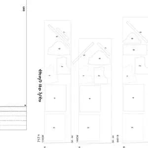 الگو خیاطی پیراهن بانوان سایز 24 تا 44 متد مولر کد 19
