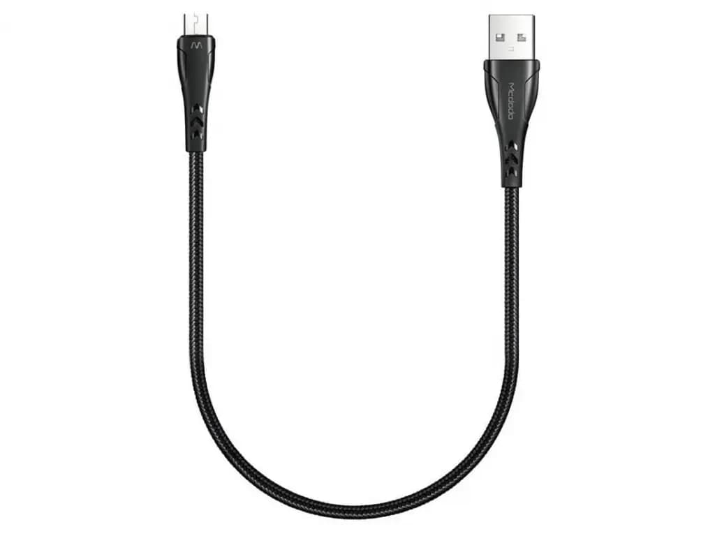 کابل پاوربانکی 0.2 متری مک‌دودو Mcdodo Kabel Micro Usb Power Bank Data Quick Charge Qc Android CA-7450