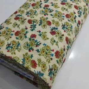 پارچه آشپزخانه نخی گلدار