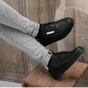 کفش کتونی مردانه مدل وندیک رنگ مشکی سفید