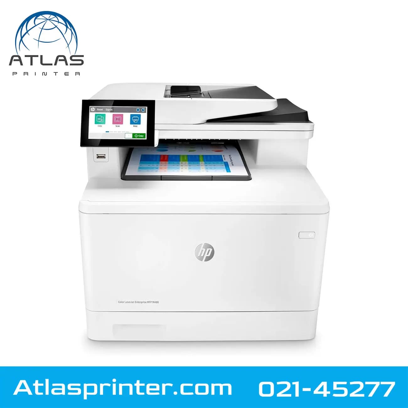 پرینتر اچ پی HP Color LaserJet Enterprise MFP M480f