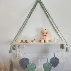 شلف اتاق کودک مکرومه بافی