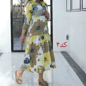 ساحلی آستین بلند تکه دوزی حراجی