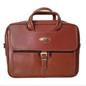 کیف اداری مردانه چرم (دستی و دوشی) مدل 1004