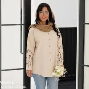 شومیز گلدوزی زنانه و دخترانه فریبا