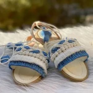 صندل مکرومه مدل دریا