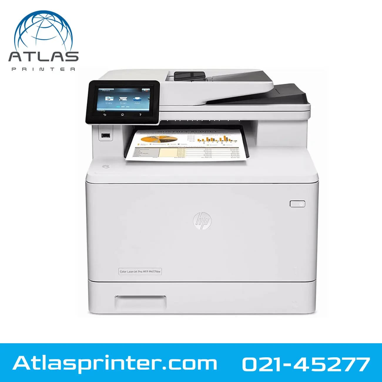 پرینتر چندکاره لیزری اچ پی مدل LaserJet Pro MFP M477fdw