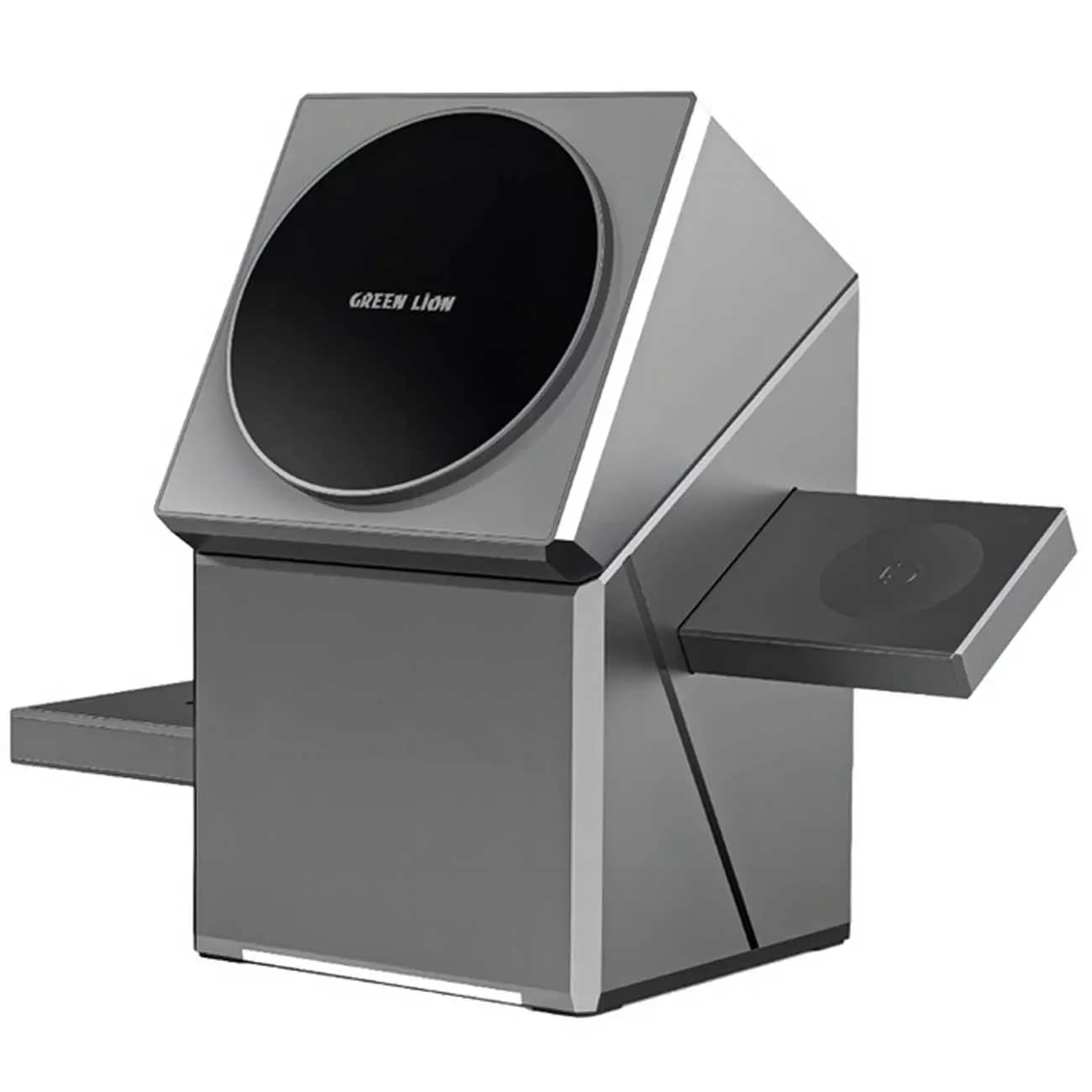 شارژر بی سیم رومیزی 15 وات سه کاره وگرین GNPTRIOWCGY