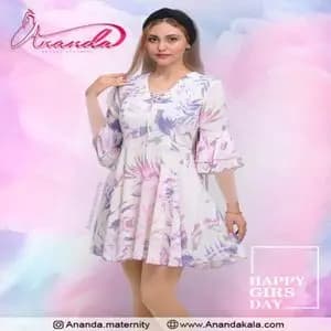 پیراهن حریر مجلسی کوتاه زنانه