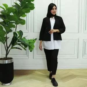 ست سه تیکه کت شومیز شلوار لنین