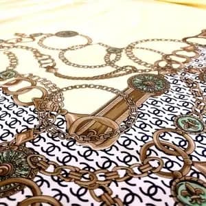 روسری مجلسی سلیک قواره دار زنانه برند GUCCI