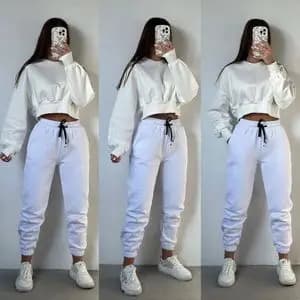 شلوار جاگر زنانه طرح لیدی