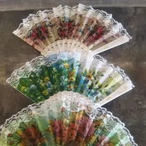 باد بزن دستی طرح دار bd8t