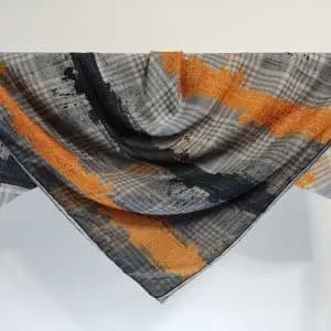 روسری زنانه نخی قواره 120 کد 4061