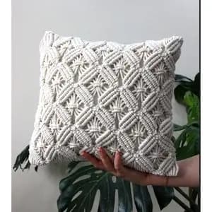 کاور کوسن مکرومه بافی برند ارت بیوتی