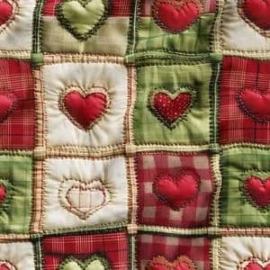 پارچه مخمل روتختی یک نفره پارچه باما طرح 5 بعدی تکه دوزی کد 5013566