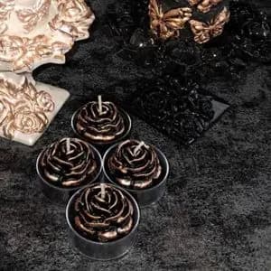 شمع طرح گل کد 690