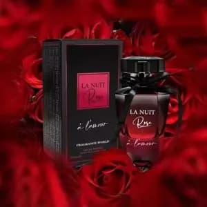 عطر ادکلن بی نظیر زنانه لانکوم لا نویت ترزور ای لا فولی فراگرنس ورد - بسیار خوشبو - کیفیت عالی - اصل