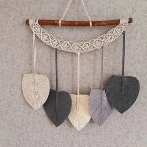 دیوارکوب برگ لوزی دار مدل درناز برند آرت بیوتی