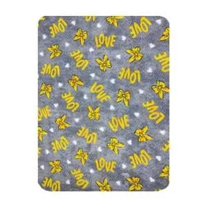 ملحفه مدل روانداز کد love1 یک نفره سایز 140×200 سانتیمتر