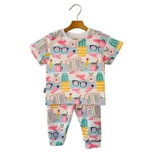 ست تیشرت و شلوار لوازم کد 4004