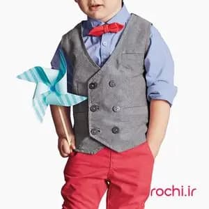 الگوی خیاطی جلیقه پسرانه فرساد