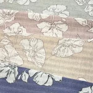 پارچه چاپی طرح گل