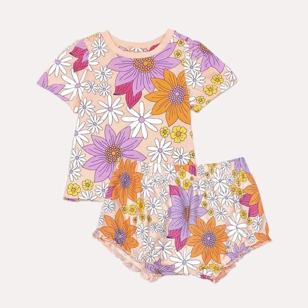 ست لباس راحتی دخترانه برند Target کدb218